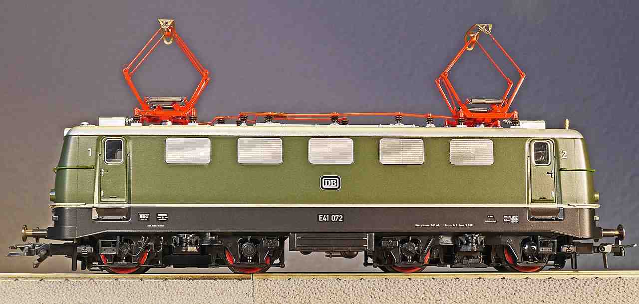 locomotive électrique, modèle, échelle h0